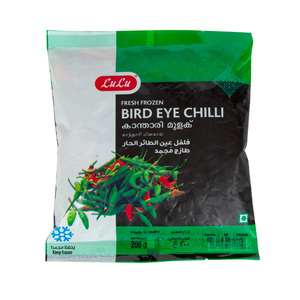 LuLu Frozen Bird Eye Chilli 200g