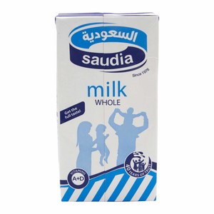 Saudia UHT Whole Milk 500ml