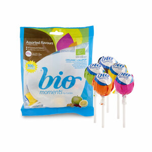 Bio Moments Assorted Organic Lollipop 100g