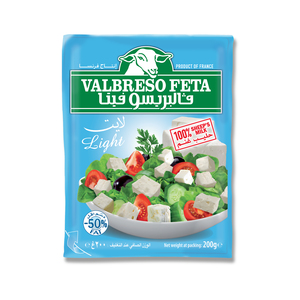 Valbreso Feta Cheese Light 200g