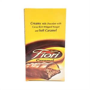 Les Chocolats Fiori Caramel Creamy Milk Chocolate 40g x 12 Pieces