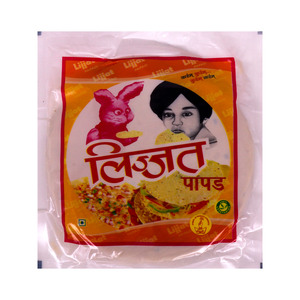 Lijjat Garlic Papad 200g