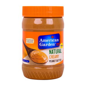 American Garden Natural Peanut Butter Creamy 454g