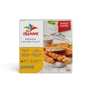 Al Islami Breaded Chicken Fillet 500g