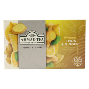 Ahmad Tea Bag Lemon & Ginger 20pcs