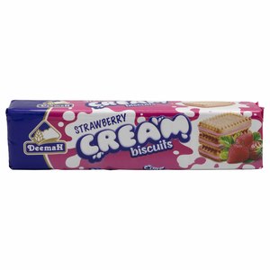 Deemah Strawberry Cream Biscuits 110g