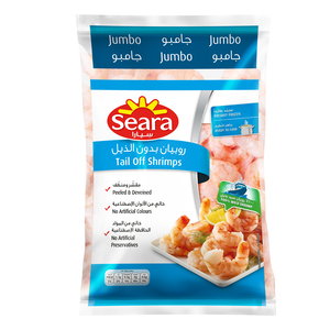 Seara Tail Off Shrimps Jumbo 380g