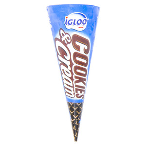 Igloo Cookies & Cream Ice Cream Cone 120ml