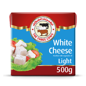 The Three Cows White Cheese Light 500g