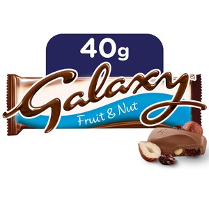 Galaxy Fruit & Nut Chocolate Bar 40g