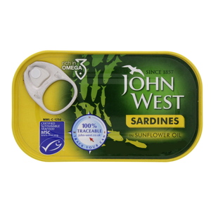 John West Sardines In Sunflower Oil 120g