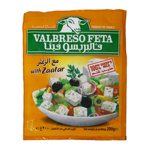 Valbreso Feta With Zaatar 200g