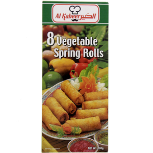 Al Kabeer Vegetable Spring Rolls 280g