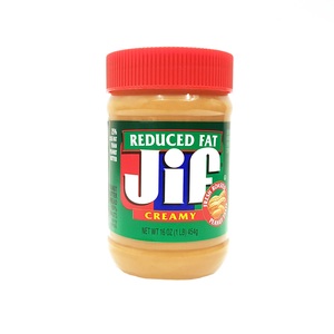 Jif Creamy Reduced Fat Peanut Butter 454g