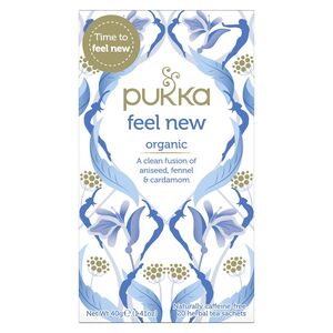 Pukka Feel New Organic Herbal Tea with Aniseed Fennel & Cardamom 20pcs