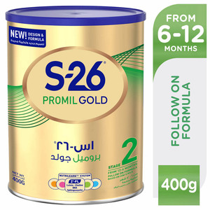 Nestle S26 Promil Gold Stage 2 Premium Follow On Formula From 6-12 Months 400g