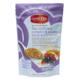 Linwoods Milled Organic Flax, Sunflower, Pumpkin & Sesame Seeds & Gogi Berries 200g