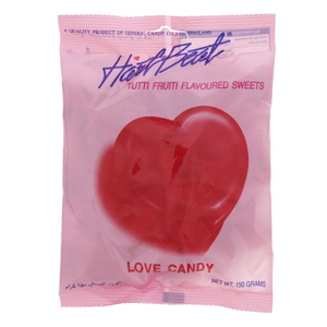 Hart Beat Tutti Fruity Love Candy 150g