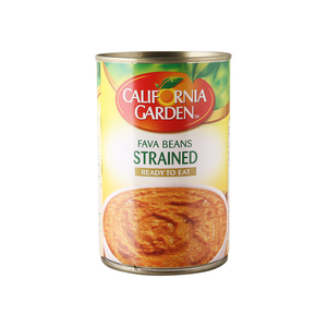 California Garden Canned Fava Beans Mashed Plain 450g