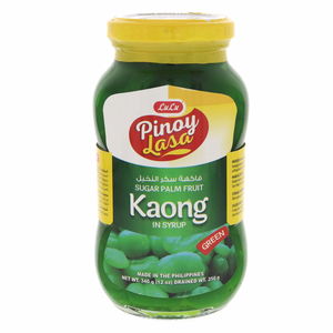 LuLu Pinoy Lasa Sugar Palm Fruit Green In Syrup 340g