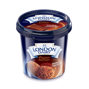 London Dairy Double Chocolate Ice Cream 125ml